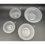 5" Medium Bowl [ 100pcs± ] BENXON B32 - Disposable PP Plastic Bowl - B 32 Party Bowl