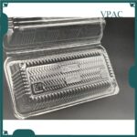 OPS-153 - BENXON Plastic Tray with Lock [ 50pcs± ] Bakery Disposable Clear Food Box - Hot Dog Box - OPS 153 - Ops153-100pcs - Image 2