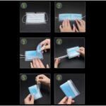 Portable Face Mask Storage Clip & Keeper Disposable Facial Mask Organizer Holder Reusable Foldable 5.0 - Image 3