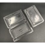 OPS - L03H - BENXON Plastic Tray with Lock [ 50pcs± ] Bakery Disposable Plastic - Image 6