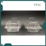 OPS-153 - BENXON Plastic Tray with Lock [ 50pcs± ] Bakery Disposable Clear Food Box - Hot Dog Box - OPS 153 - Ops153-100pcs - Image 3