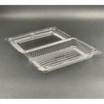 OPS - L03H - BENXON Plastic Tray with Lock [ 50pcs± ] Bakery Disposable Plastic - Image 2