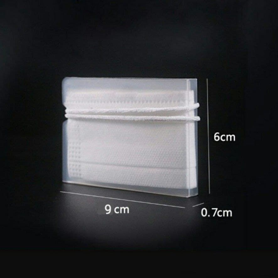 958e573d8d7da9e16f2b092bd8b73626 Portable Face Mask Storage Clip & Keeper Disposable Facial Mask Organizer Holder Reusable Foldable 5.0 - Image 4