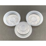 BENXON BX-04 Chilli Plate [ 500pcs± ] Disposable Sauce Plate PP Plastic Plate [ Clear / Brown ] - Natural 500Pcs+ - Image 2