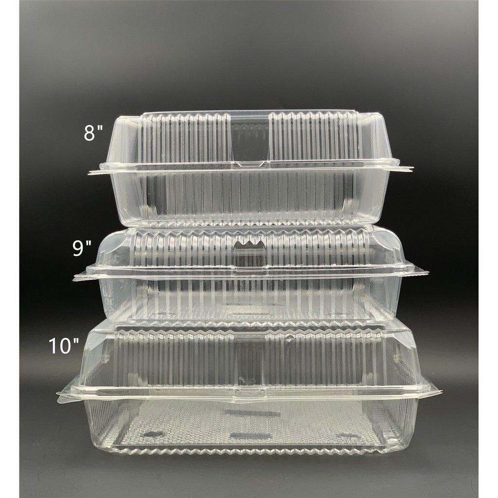 a100dd566acab35692979806c43ebe56 OPS-L500 {50pcs} BENXON 5" Square Cake Tray with Lock Bakery Disposable Plastic Clear Food Box - Cake Box - OPS L500 - Image 4