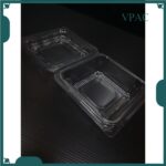 3793 VMP Food Box Disposable Plastic Food Box / KOTAK NASI KECIL Small - Image 2