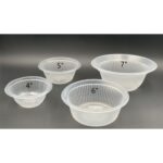 4" Small Bowl [ 100pcs± ] TAGE WFD30 - Disposable PP Plastic Bowl - WFD 30