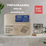 [ 1 KOTAK ] OPS - OP1H -BENXON Plastic Tray [ 2000pcs+-] Bakery Disposable Plastic Clear Bekas Kuih Plastic - OPS - OP1H GO 2000PC - Image 2