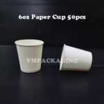 6oz Paper Cup White / Brown / Printed ( 50pcs± ) - Disposable Paper Cup - Printed - Image 3