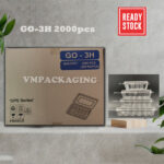 【1 Carton】OP3H Benxon OP-3H Plastic Tray Bakery Disposable Plastic Clear Food Box - Bekas Makanan - BENXON OP3H Ctn - Image 2