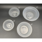 [100pcs]  4"/5"/6"/7" PP Plastic Bowl / Disposable Microwavable Hot Soup Bowl / Kenduri Party Bowl / Mangkuk Plastik 塑料碗 - 7" - B85 (100pcs) - Image 2