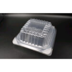 [100pcs±] BX170 Burger Box PP Material Disposable Plastic Food Box Benxon Burgertray - Image 2