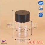 BALANG KUIH/BALANG KUEH/BALANG RAYA PLASTIK (300m, 400ml, 500ml, 600ml) + Stopper Bekas Rempah ChocoJar - BP0508 PINK,NO STOPPER - Image 3