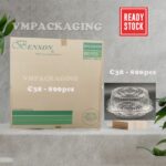 OPS-C38 BENXON 6" Round Cake Tray with Lock (800pcs±) Bakery Tray Chiffon Cake Box - Bekas Kek 6"