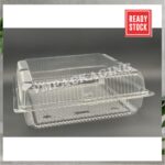 BX-125 BENXON 10" Square Cake Tray with Lock [ 50pcs± ] Bakery Disposable