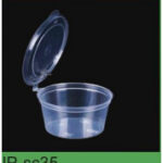 1oz 1.5oz 2oz 2.5oz 4ozSauce cup Round Disposable PP Plastic Container Hinged 100/50pcs± Teka N Deli Container 25/35/50/ - 100pcssc35ML - Image 12