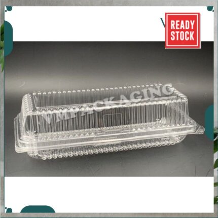 OPS - H16L -1 Carton BENXON Plastic Tray with Lock [ 1000pcs± ] Bakery Disposable Plastic - GO 16L CTN