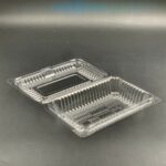 OPS - L01H - BENXON Plastic Tray with Lock [ 50pcs± ] Bakery Disposable Plastic Clear Food Box - Bekas Makanan - OP1H - Image 4