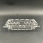 OPS - L01H - BENXON Plastic Tray with Lock [ 50pcs± ] Bakery Disposable Plastic Clear Food Box - Bekas Makanan - OP1H - Image 2