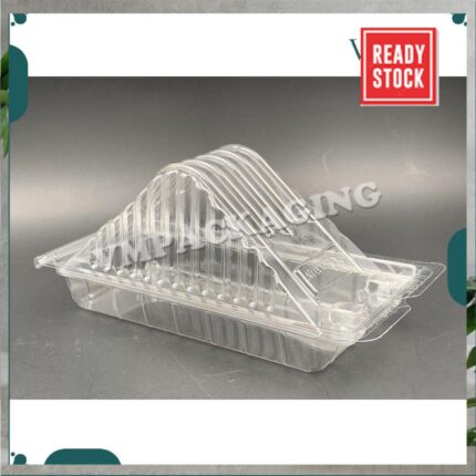 BENXON  Sandwich Box with Lock [ 100pcs± ] BX-SE-20 Bakery Disposable Plastic Sandwich Tray bxse20 - Gk1 50pcs