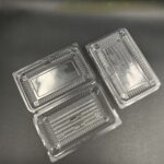 OPS - L03H - BENXON Plastic Tray with Lock [ 50pcs± ] Bakery Disposable Plastic Clear Food Box - Bekas Makanan - L 03 H - Image 6