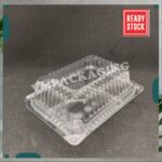 OPS - C46 -BENXON Plastic Tray [ 50pcs± ] Bakery Disposable Plastic Clear Food