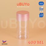 BALANG KUIH/BALANG KUEH/BALANG RAYA PLASTIK (300m, 400ml, 500ml, 600ml) + Stopper Bekas Rempah ChocoJar - BP0508 PINK,NO STOPPER - Image 19