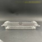 OPS - L03H - BENXON Plastic Tray with Lock [ 50pcs± ] Bakery Disposable Plastic Clear Food Box - Bekas Makanan - L 03 H - Image 4