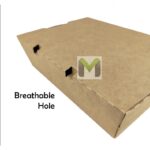 [50pcs] ECONOMIC Disposable Paper Lunch Box / Take Away Food Packaging Paper Box / Food Delivery Packaging Paper Box - Image 2