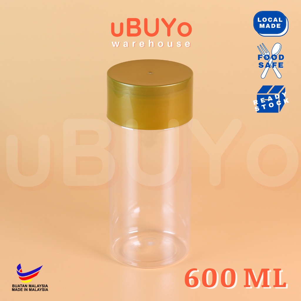 sg-11134201-7rbn0-lmfvj2war61lc7 BALANG KUIH/BALANG KUEH/BALANG RAYA PLASTIK (300m, 400ml, 500ml, 600ml) + Stopper Bekas Rempah ChocoJar - BP0508 PINK,NO STOPPER - Image 26