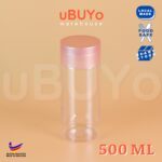 BALANG KUIH/BALANG KUEH/BALANG RAYA PLASTIK (300m, 400ml, 500ml, 600ml) + Stopper Bekas Rempah ChocoJar - BP0508 PINK,NO STOPPER - Image 22