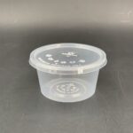 4oz PP Round Container & Lid  [ 100sets± ] ABBA A4 CB R4 Disposable Plastic PP Food Box Thick Bekas Dadih CBware - ABBAware A4 - Image 3