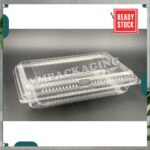 OPS - H1L - BENXON Plastic Tray with Lock [ 100pcs± ] Bakery Disposable