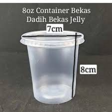 sg-11134201-7rcen-lrykto82tbm894 BEKAS DADIH / 8oz 4oz 2oz PP Round Plastic Container 100pcs ( Bekas Jeli / Bekas Dadih) JELLY CHEAPEST! BEST pk8 pk4 pk2 - 8oz PK8/EC8 50set - Image 3