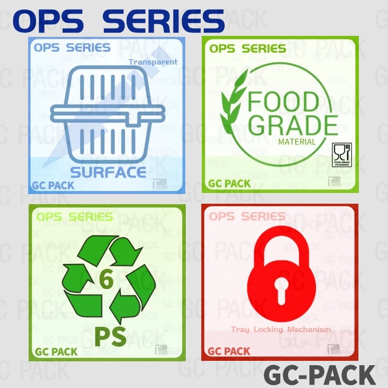 sg-11134201-7rdwc-mcxk4lxthc9gf6 GO-14L OPS Plastic Tray with Lock (BULK 1,000pcs±)Bakery Disposable Clear TRAY / BENXON OPS H14L - Image 5