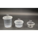 4oz Round Container with Lid [ 100sets± ] EC E115T - Disposable Plastic PP Food - 4 oz - Bekas Dadih / Jelly / Jeli - 4oz - Image 8