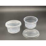 4oz Round Container with Lid [ 100sets± ] EC E115T - Disposable Plastic PP Food - 4 oz - Bekas Dadih / Jelly / Jeli - 4oz - Image 7