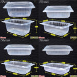 Benxon RT-750 RT-1000 Rectangular Container & Lid ( 50sets± ) Disposable Plastic PP Food Bento Lunch Box RT 500 650 750 - RT-1000 Black - Image 4