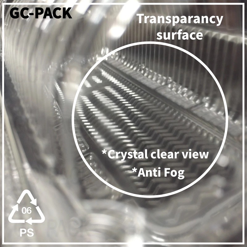 sg-11134201-7rdyb-mcxk4lrpq9z4b0 GO-14L OPS Plastic Tray with Lock (BULK 1,000pcs±)Bakery Disposable Clear TRAY / BENXON OPS H14L - Image 4