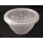 [ 1 KOTAK -1000sets] FC200 (200ml) - Round PP Container, Microwave Safe PP Container with Lid, Felton Round PP Containe - Image 4