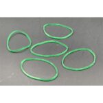 Virgin Rubber Band packed 500gm [ Green / Yellow ] 1½" / 1" - Mahakit Diamond Gelang Getah - 1" - Yellow - Image 5