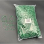 Virgin Rubber Band packed 500gm [ Green / Yellow ] 1½" / 1" - Mahakit Diamond Gelang Getah - 1" - Yellow - Image 4